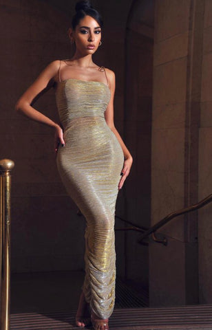 “Goddess” Chiffon Dress
