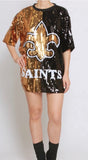 “Saints” Sequin Jersey/Dress
