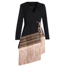 “Kris” Asymmetrical Blazer