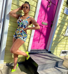 “Bejeweled” two piece short set