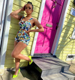 “Bejeweled” two piece short set