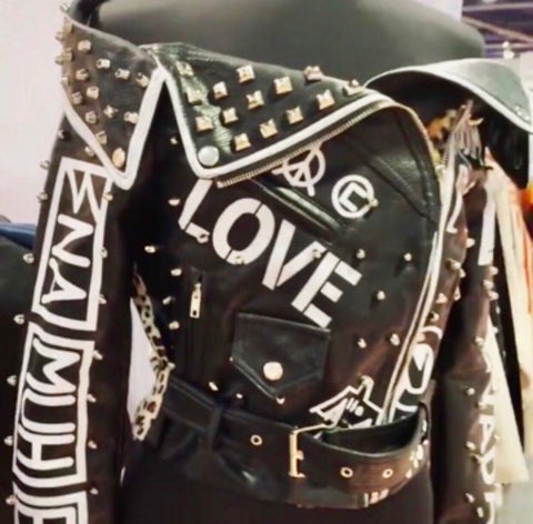 "Love Wins" Off The Shoulder Jacket