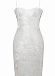 Silver Sequins Dress
